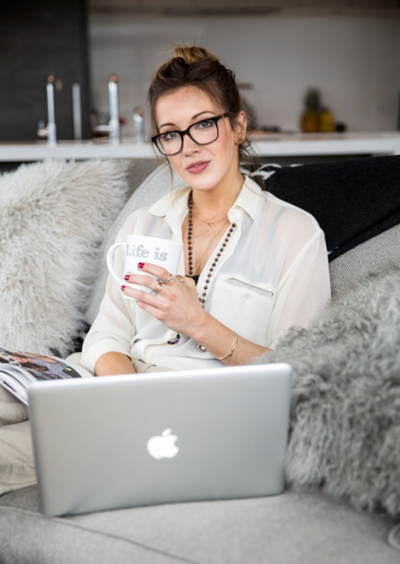 Katie Cassidy on Her New Line of Glasses!