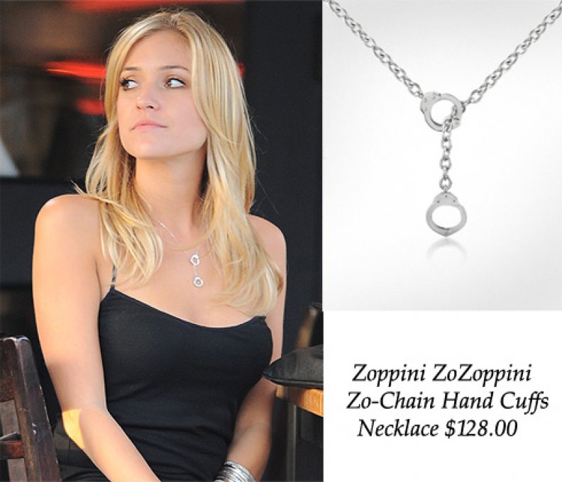 You Asked, We Found First! Kristin Cavallari's Zo-Chain Hand Cuffs Necklace!