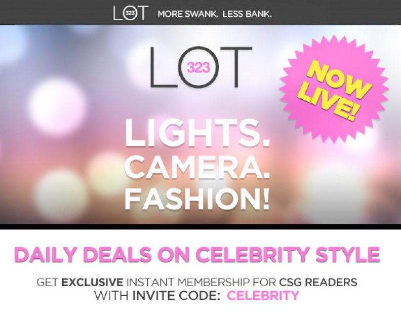 Lights, Camera...FASHION! LOT323 Now LIVE!