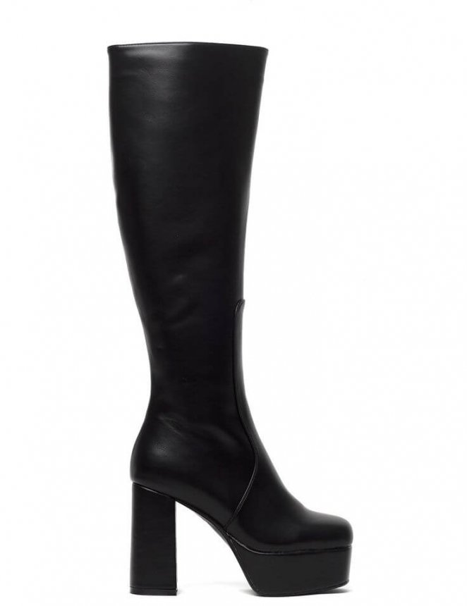 Lamoda Whatta Showdown Knee High Platform Boots