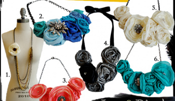 Celebrity Style Trend Report: Flower Embellished Necklaces