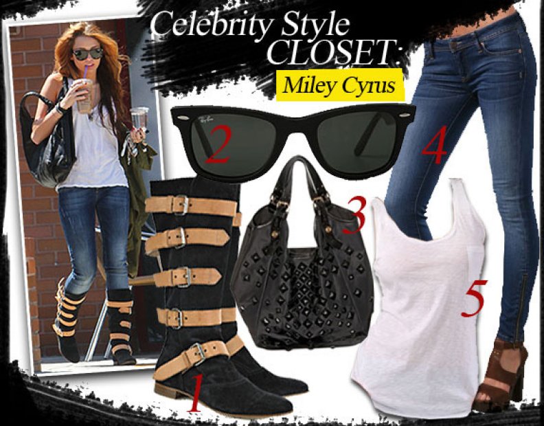 Celebrity Style Closet: Miley Cyrus
