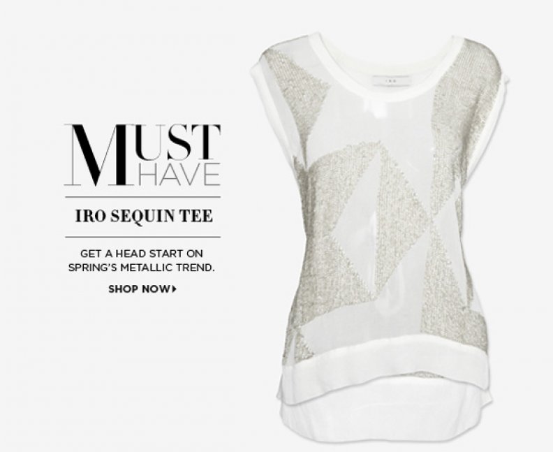 Must-Have: IRO Sequin Tee