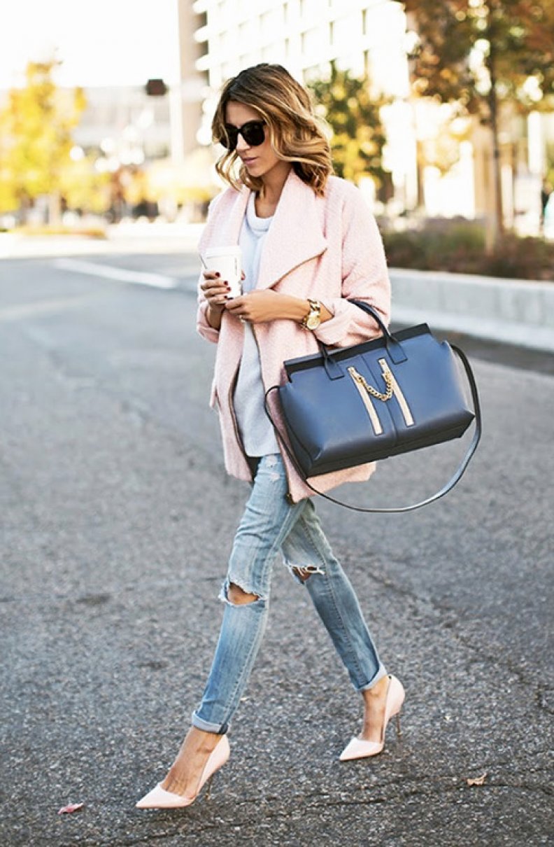 This Is All the Proof You Need to Try Pink For Fall