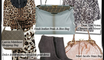 Join the Uptown-Crowd: Luxurious Statement Bags & Exotic Animal Prints