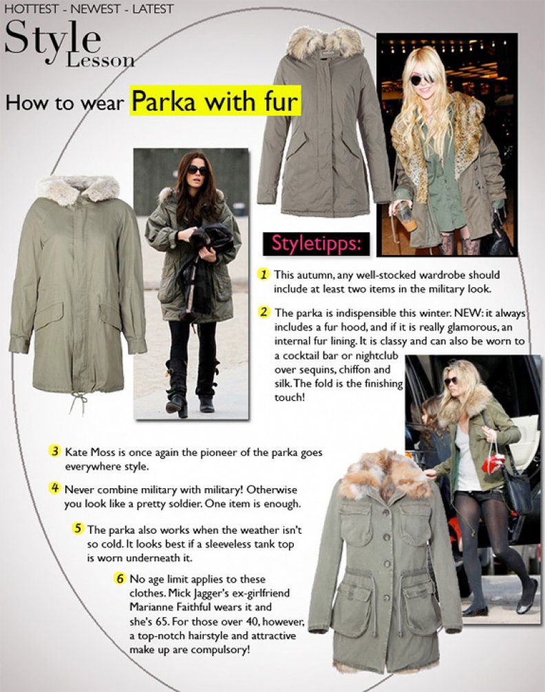 Style Tip: How To Wear A Parka