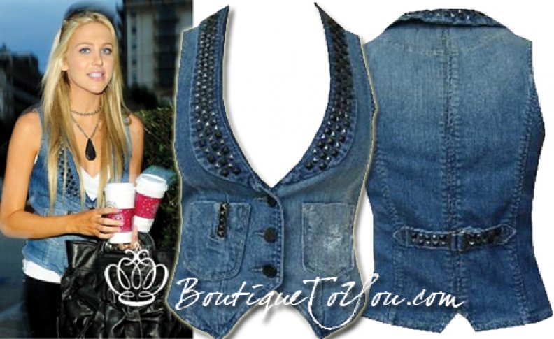 Trend Alert: Black Orchid Denim Vest