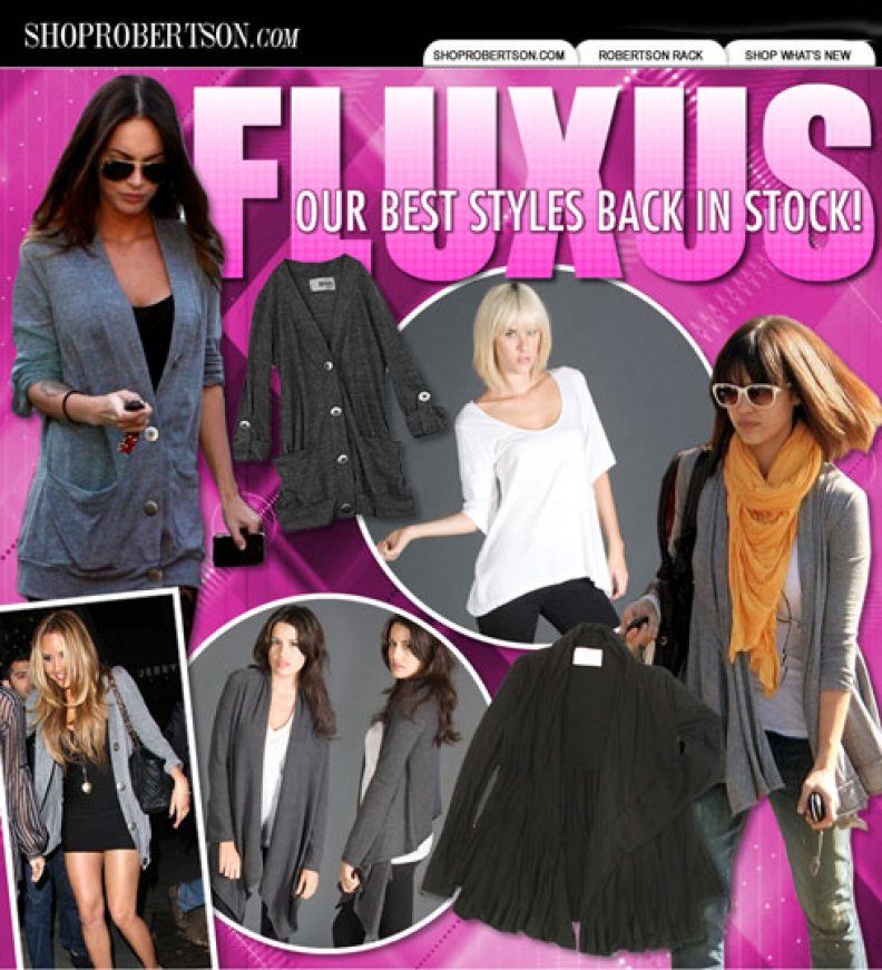 Celebrity Favorite FLUXUS - The Best Styles Are Back In Stock!