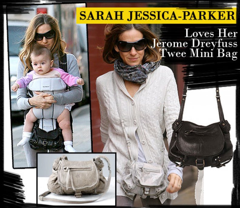 Sarah Jessica Parker: She Really Loves Her Jerome Dreyfuss Twee Mini Bag