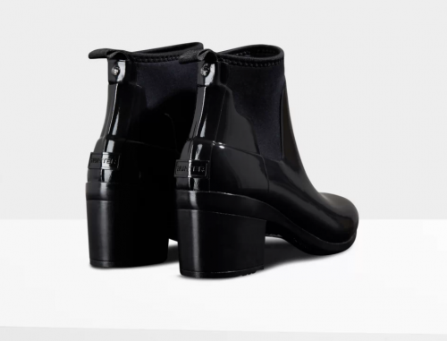 Gloss Mid Heel Boots