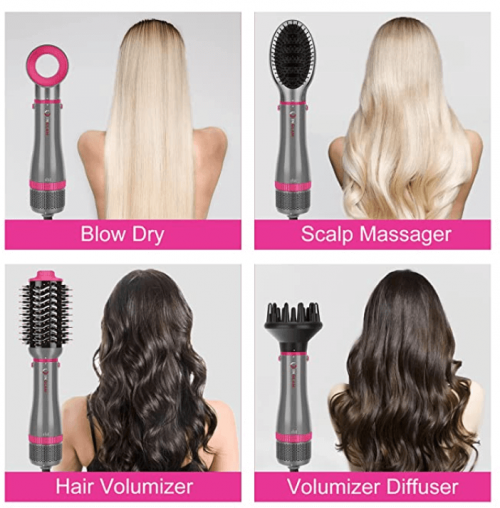 IG INGLAM Hair Dryer Brush Set