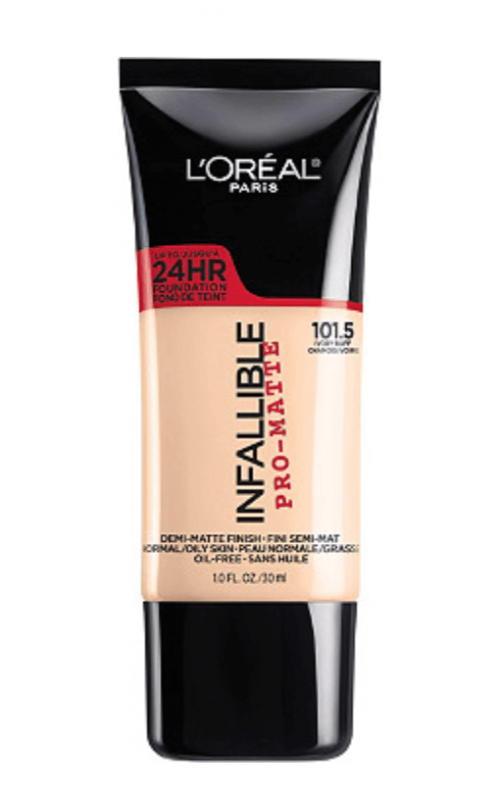 L’Oreal Infallible Pro-Matte Liquid Longwear Foundation