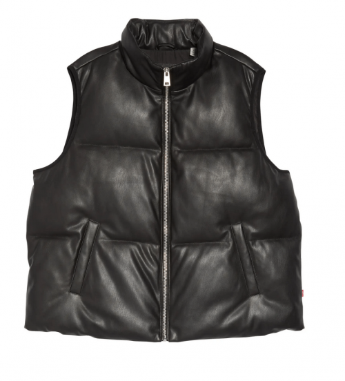 Levi’s Faux Leather Puffer Vest