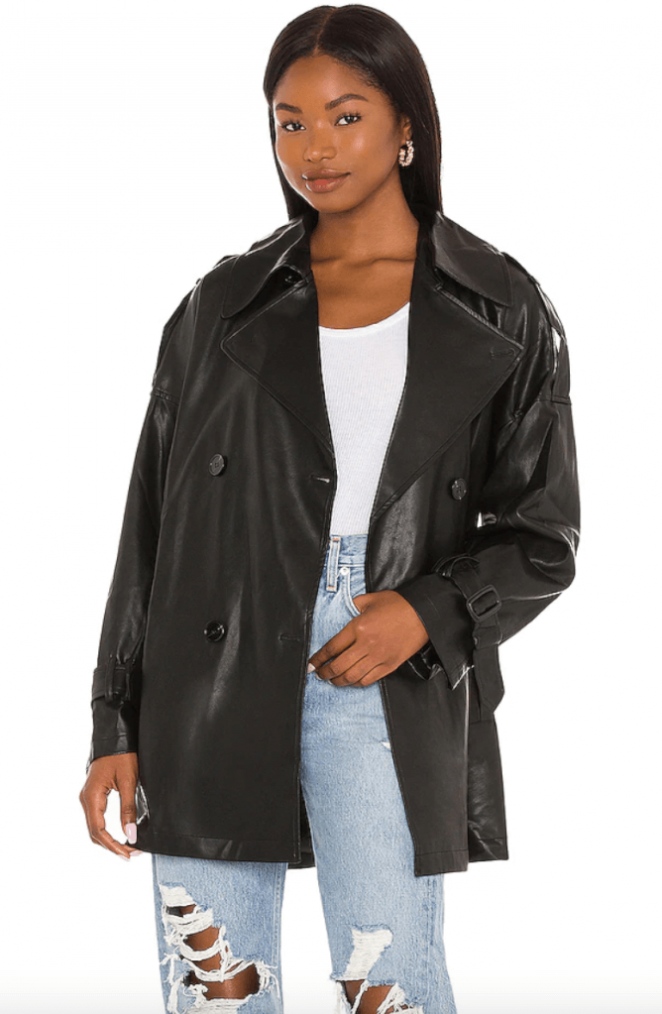 Peoria Vegan Leather Jacket ASTR The Label