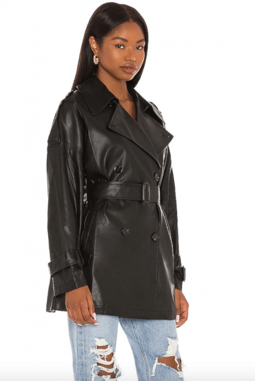 Peoria Vegan Leather Jacket ASTR The Label