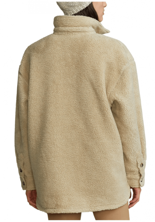 Oversized Faux Shearling Shirt Polo Ralph Lauren