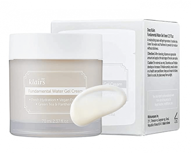 DearKlairs Fundamental Water Gel Cream 