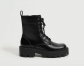 Mango Lace-Up Boots