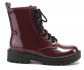 Soda Combat Lace Up Ankle Boot