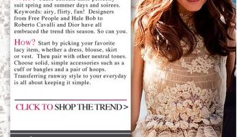 Trend Report: Lace & Crochet