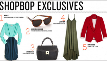 In The Spotlight: Shopbop Exclusives