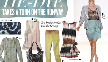 Celebrity Style Runway: Tie-Dye