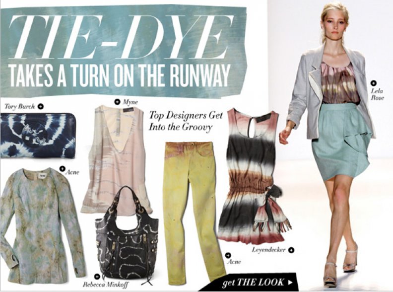 Celebrity Style Runway: Tie-Dye