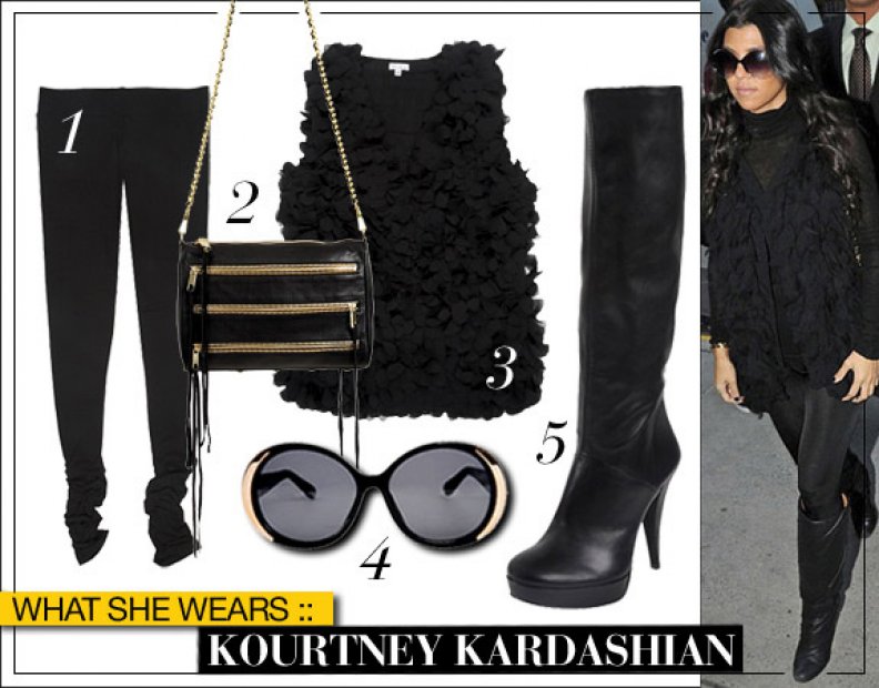 What She Wears: Kourtney Kardashian