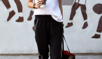 Weekend Outfit Inspiration: Sporty Lines