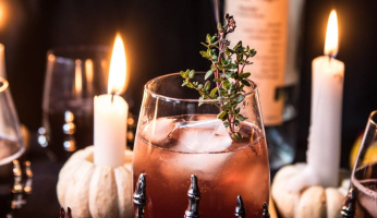Sip Like a Celebrity On Halloween With the Deathly Hallows Cocktail