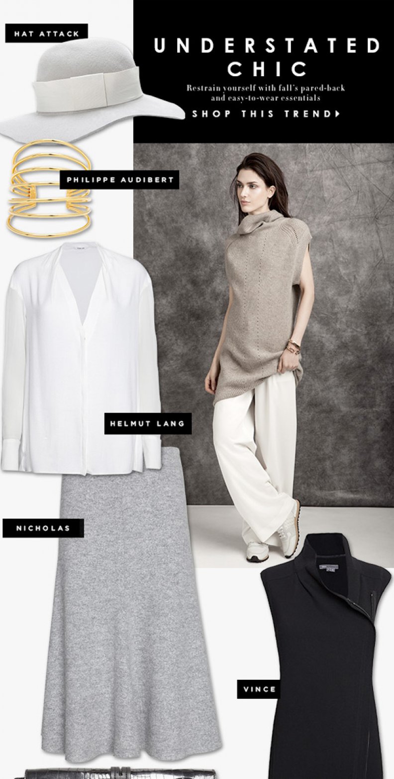 Trend Alert: Understated Chic