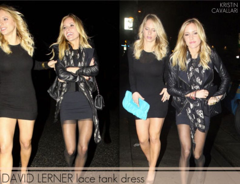 Check Out The David Lerner Lace Tank Dress!
