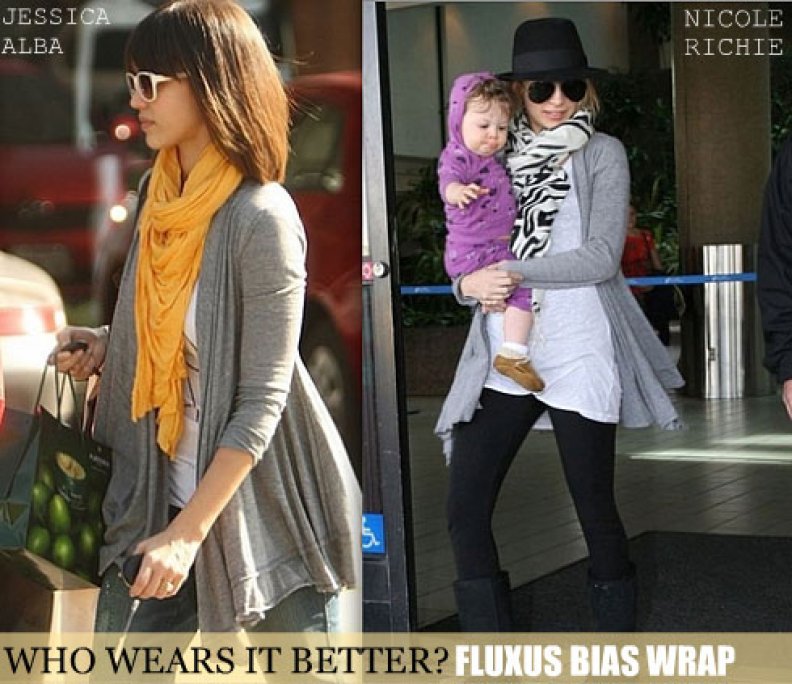 Who Wore Fluxus Better....Nicole Richie or Jessica Alba?