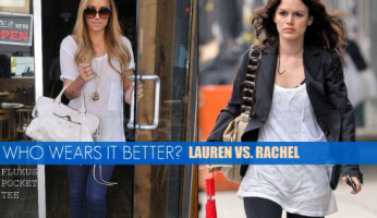 Fluxus Burnout Pocket Tee Seen On Lauren Conrad & Rachel Bilson!