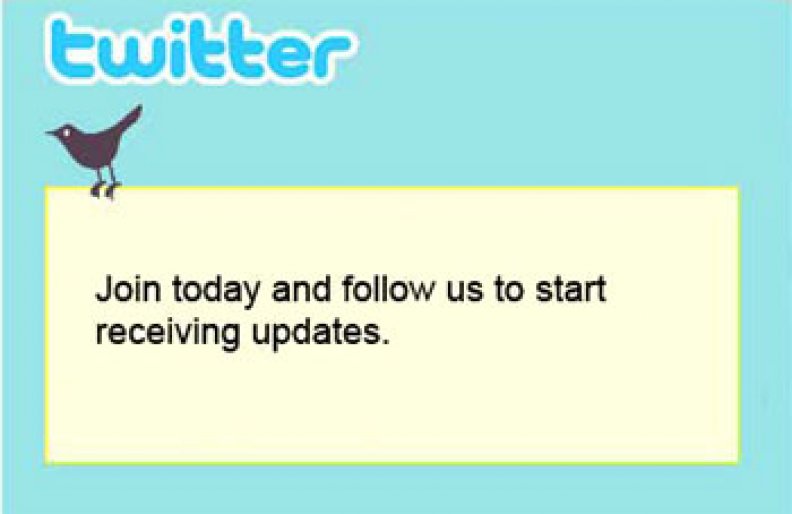 WE ARE ON TWITTER…FINALLY!