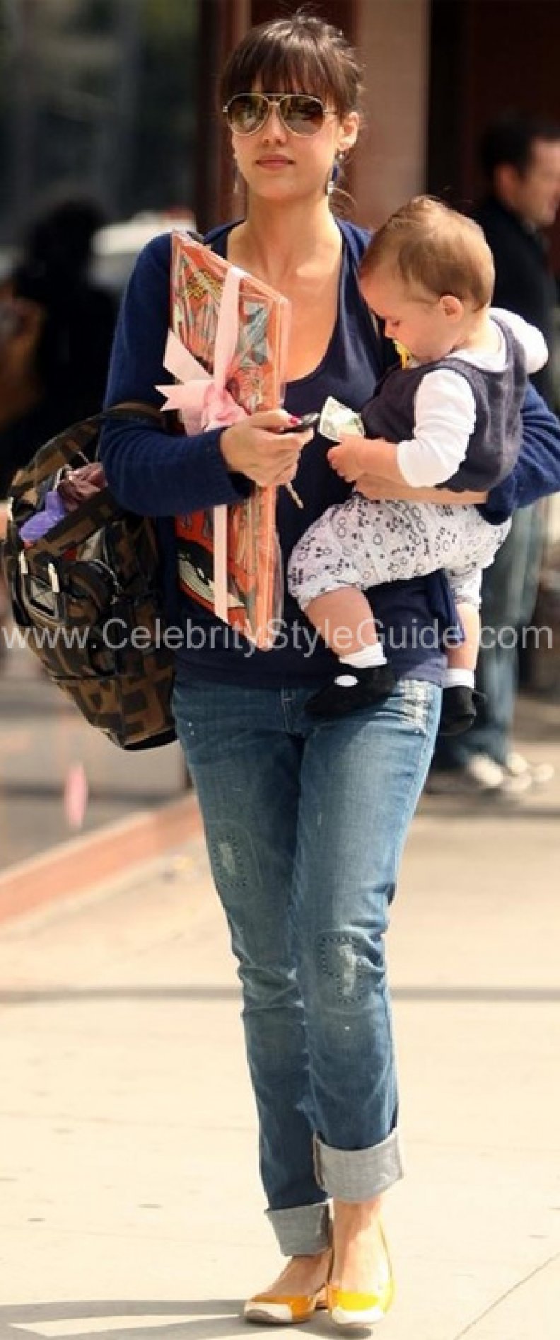 Jessica Alba in Work Custom Shop available BoutiqueToYou.com!