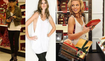 AnnaLynne McCord Style! ASTARS Elisa Drape Top