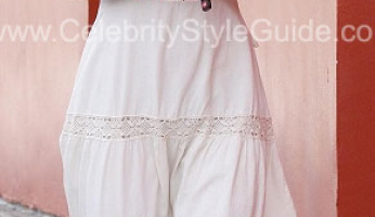 You asked for it! Please ID Audrina Patridge's White Embroidered Dress!