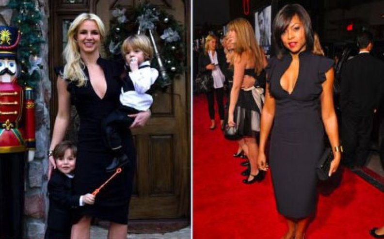 The Key to Lady-Like Style: Black Halo Keyhole Ruffle Dress!