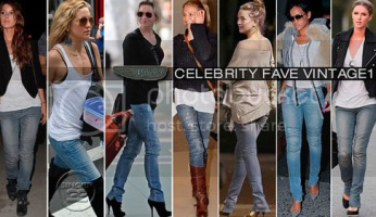 Celebrity Obsession: Vintage1 Moto Skinnies