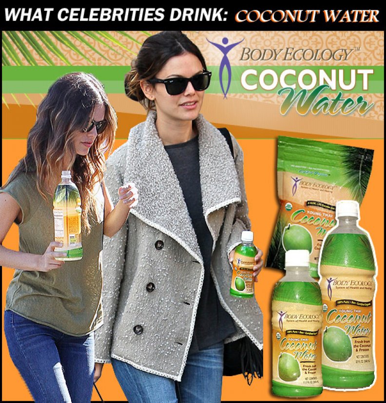 What Celebritites Drink: Coconut Water
