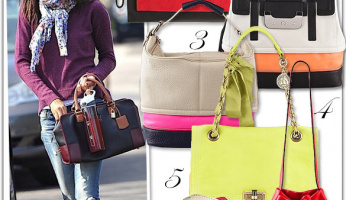 I'm Loving: Colorblock Bags