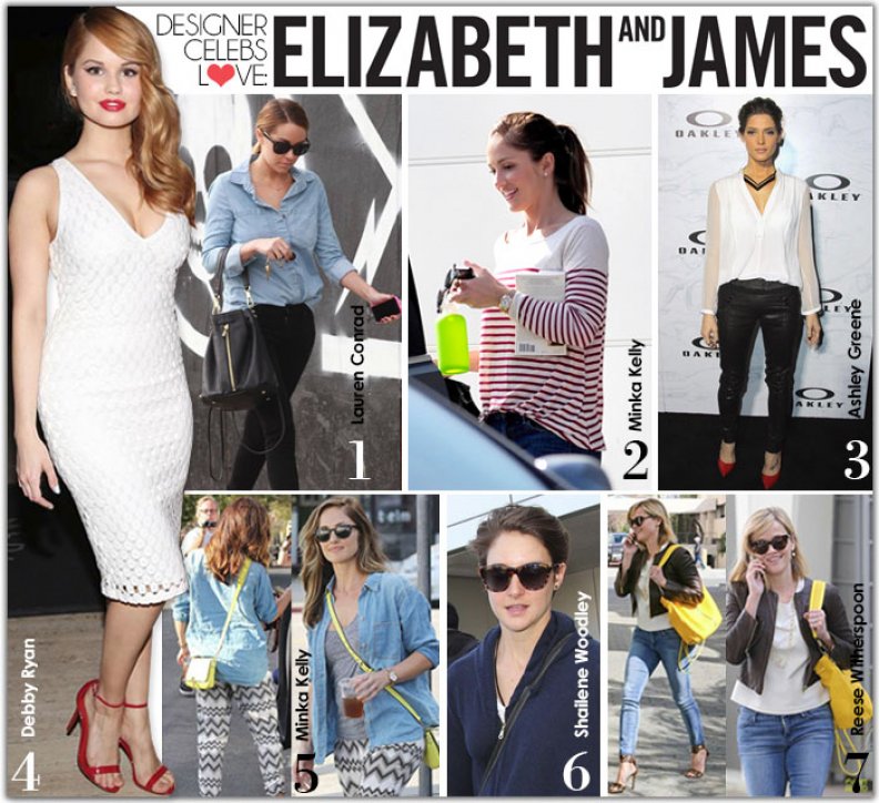 Designer Celebs Love: Elizabeth and James