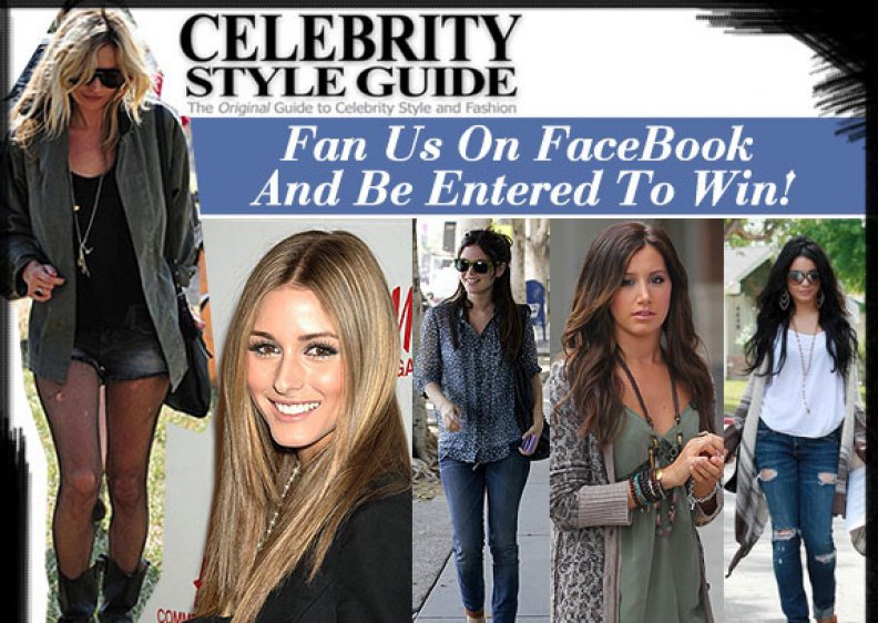 Love Celebrity Style? Like Us on Facebook And WIN!