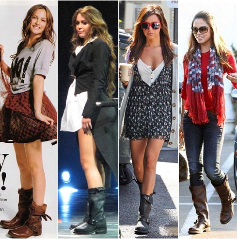 Celebrities Love their Frye Veronica Slouch Boots!