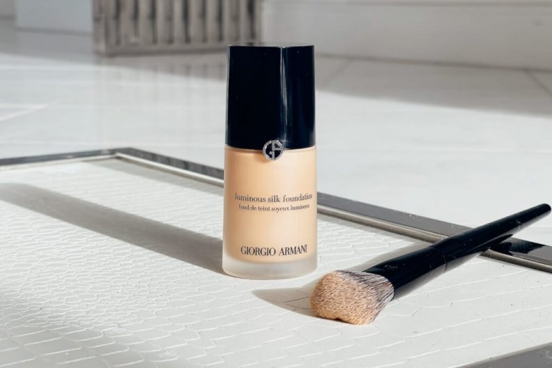 Our Favorite Drugstore Dupe For The Giorgio Armani Luminous Silk Foundation!