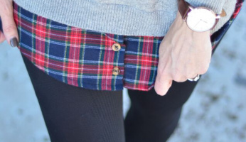 My Weekend Style: A Pop Of Plaid