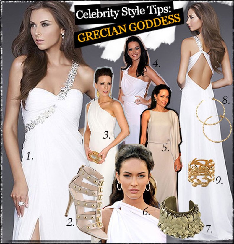 Celebrity Style Grecian Goddess!