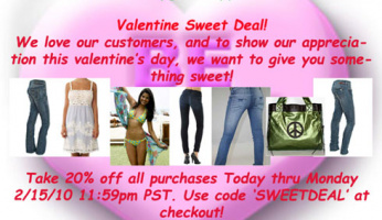 GreenApple.com Valentine's Day Sweet Deal!