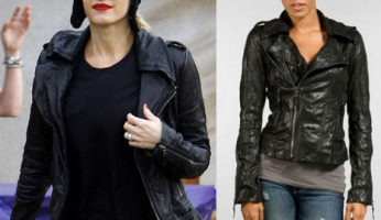 You Asked For It .....Please ID Gwen Stefani's Leather Jacket!